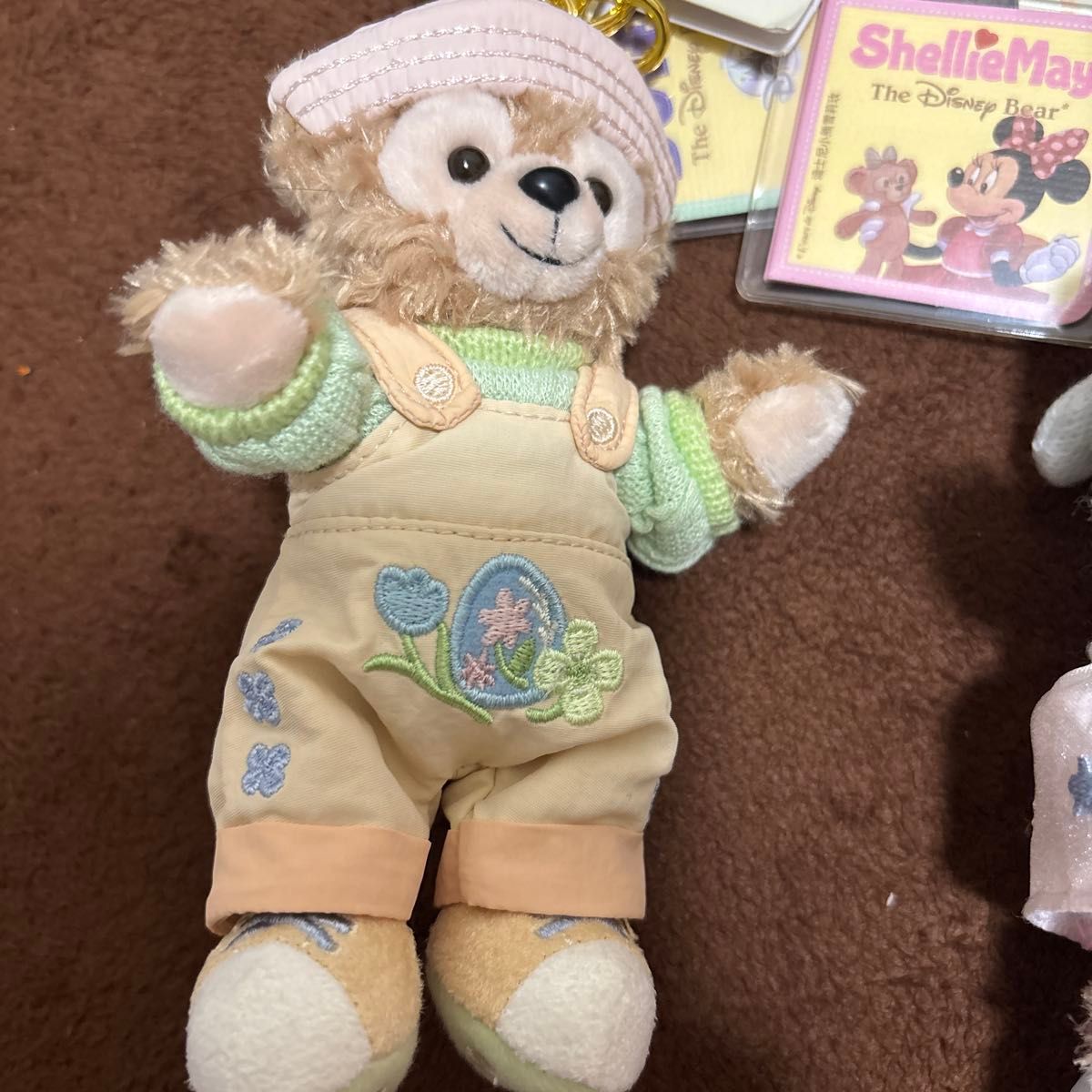 上海ディズニー ダッフィー シェリーメイ 2025年春限定ぬいぐるみ キー