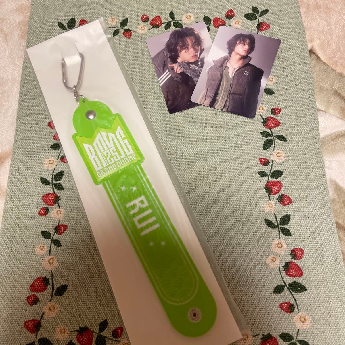 BMSG フェス 2025 STAR GLOW ルイ タオルホルダー＆フォトカードセット