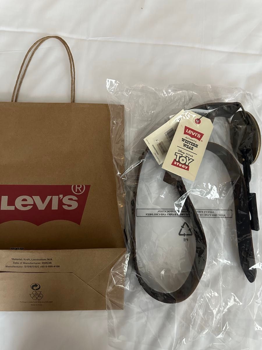 Sサイズ】LEVI'S x TOY STORY ウッディ ベルト リーバイス トイ