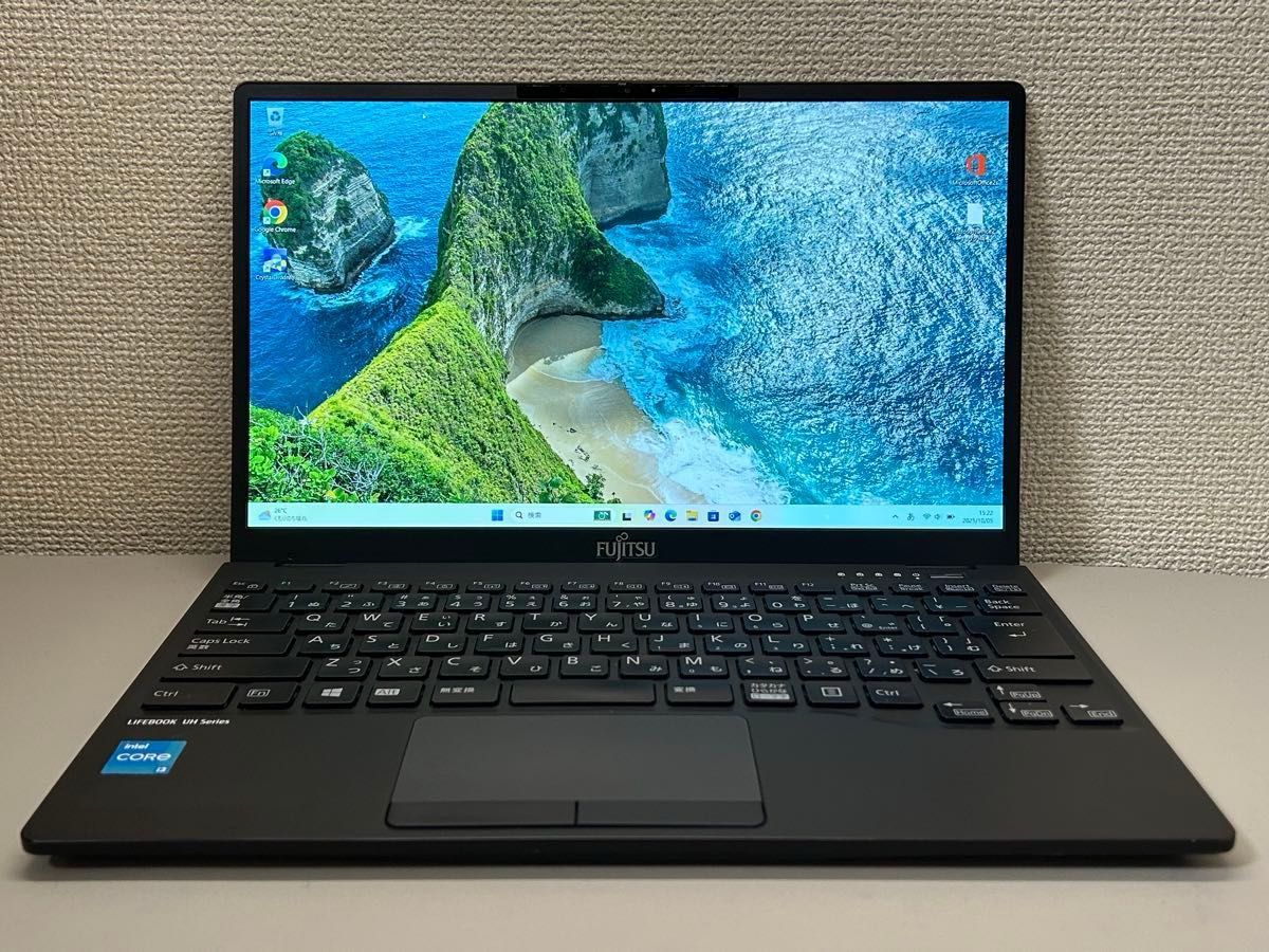 LIFEBOOK UH08 Corei3-1115G4 FHD 8G 顔認証 NVMe256GB Office2021