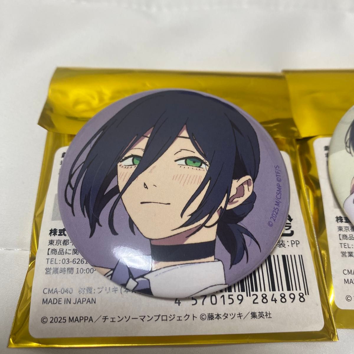 チェンソーマン 劇場版 レゼ篇 レゼ デンジ 缶バッジ キャラバッジ