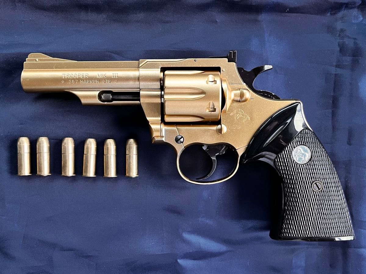 コクサイ製 金属製モデルガン コルトトルーパーMK-Ⅲ 4インチバレル