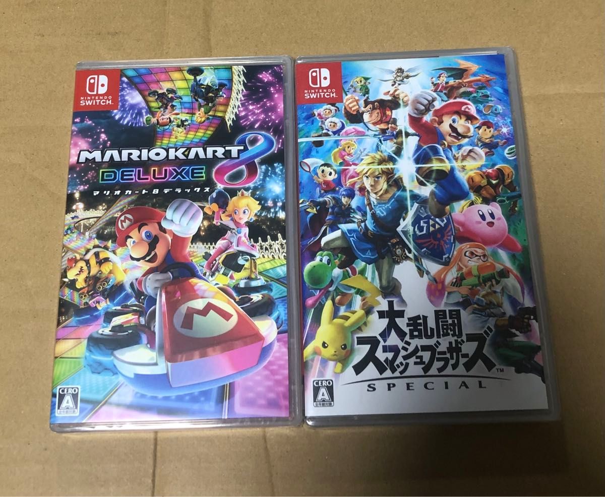 Nintendo Switch 大乱闘スマッシュブラザーズ マリオカート8デラックス