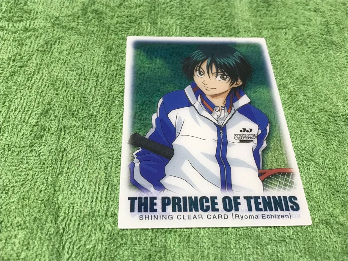20年前に購入 テニスの王子様 越前リョーマ クリアカード 1枚｜Yahoo