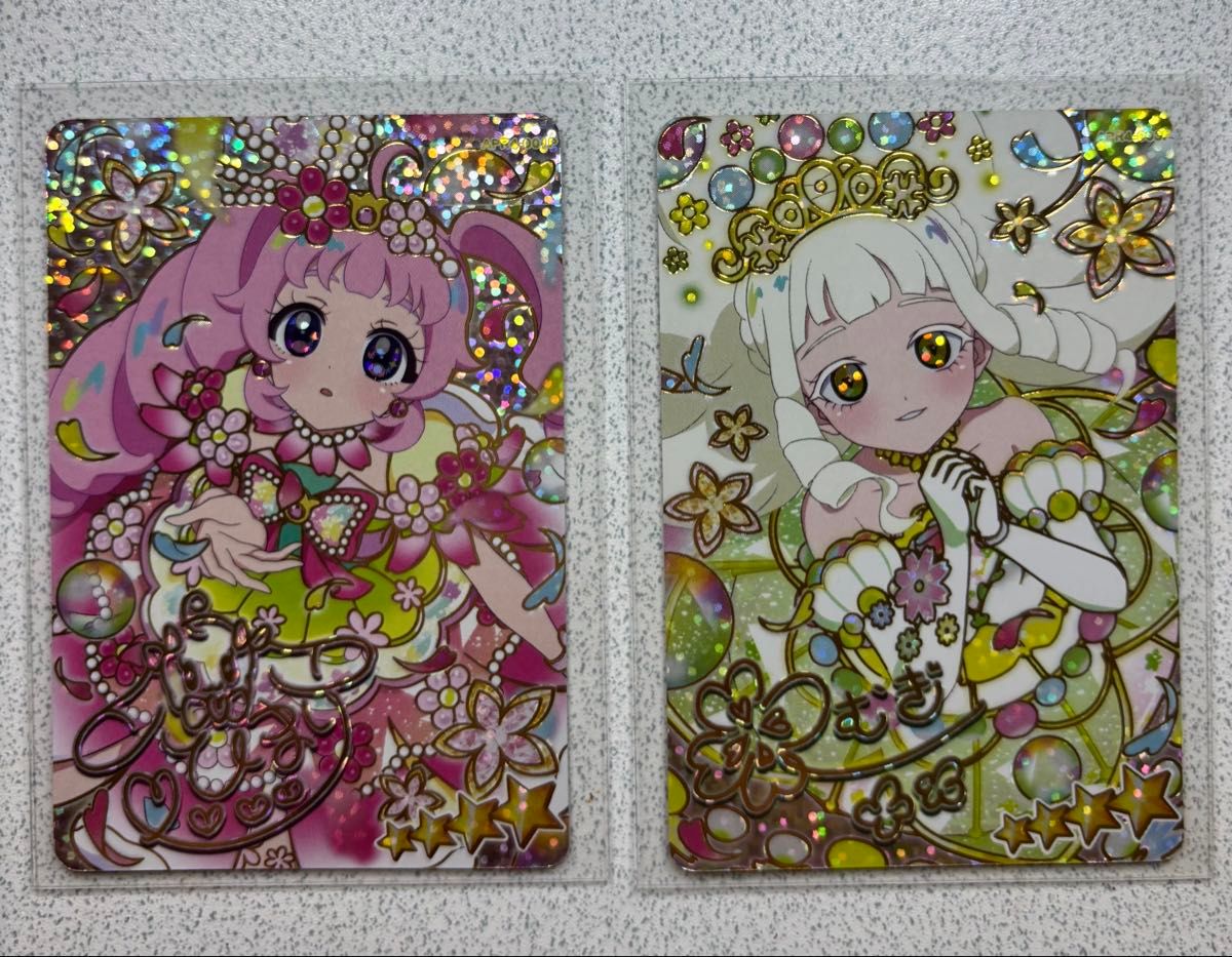 ひみつのアイプリ リング4弾 サイン パラレル ひまり＆つむぎ セット