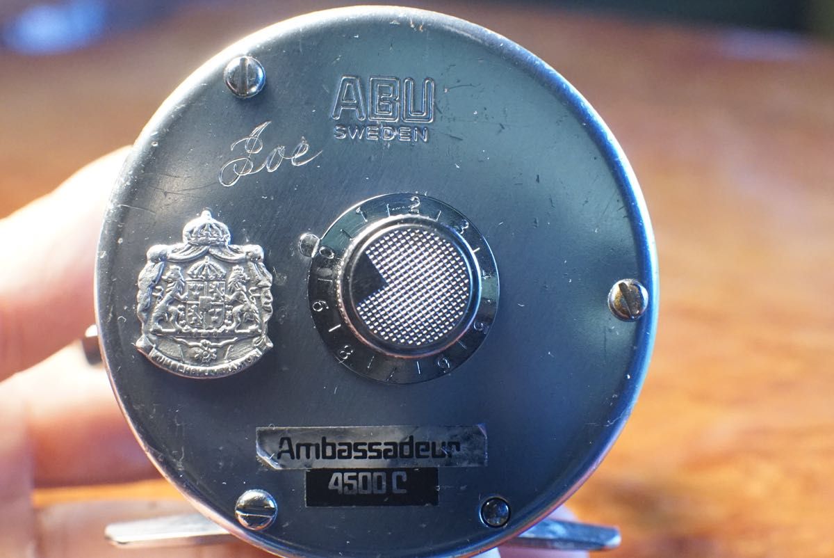 ABU アンバサダー 4500C メンテ済 フレーム修正済 オールド アブ