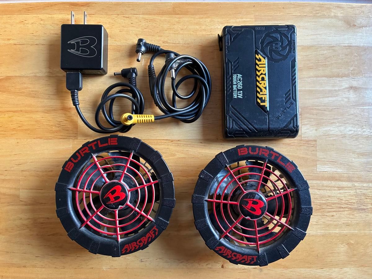 13V 空調服 バートル エアークラフト BURTLE AIRCRAFT ファン