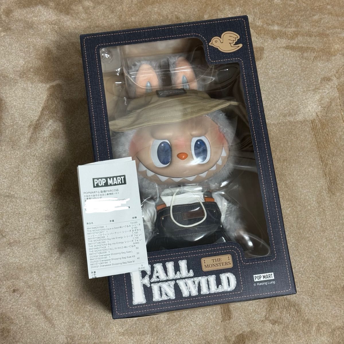 確実正規品】POPMART ポップマート The Monsters FALL IN WILD Labubu
