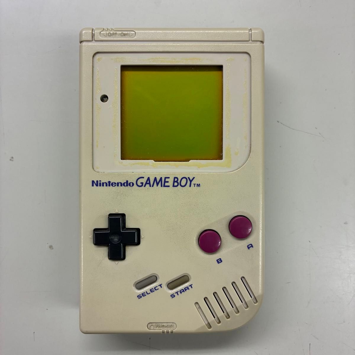 動作確認済み 難あり】GB 初代ゲームボーイ本体のみ GAMEBOY DMG-01