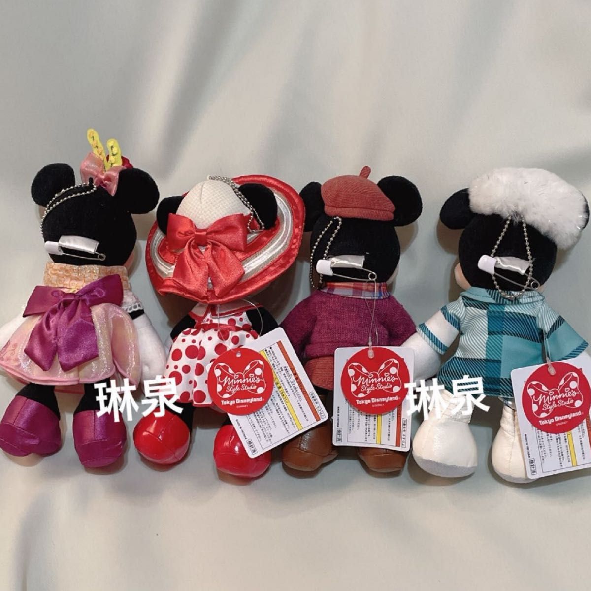 ディズニー ミニーのスタイルスタジオ ミニー ぬいぐるみバッジ 春夏