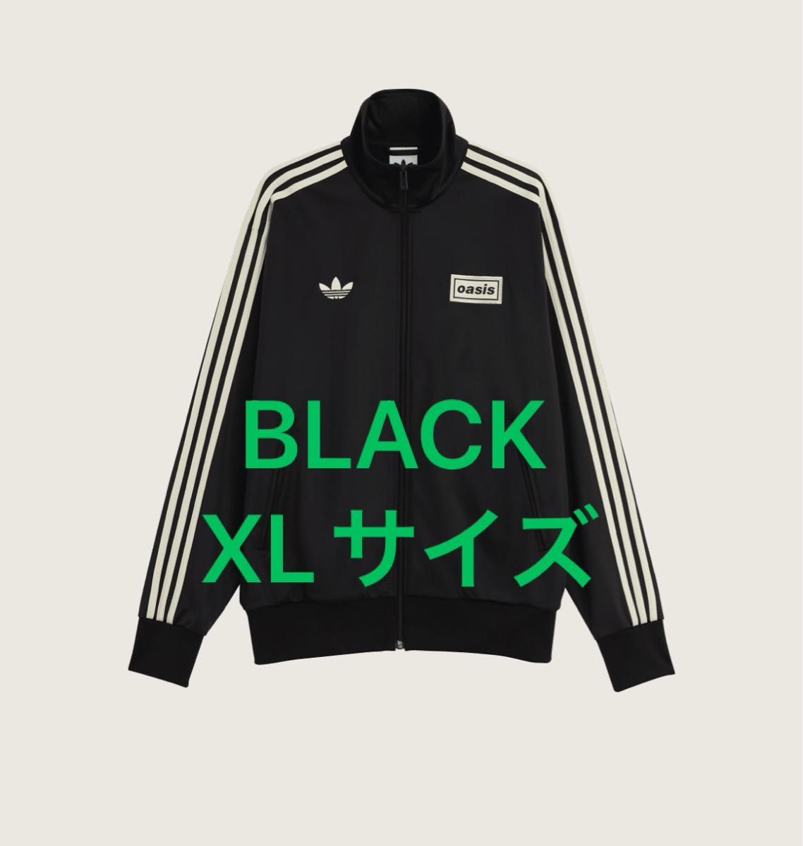 adidas oasis オアシス トラックトップ トラックジャケット ブラック