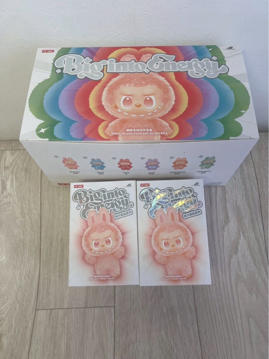 正規品 未開封】ラブブ Labubu Big into Energy 2ピース ポップマート