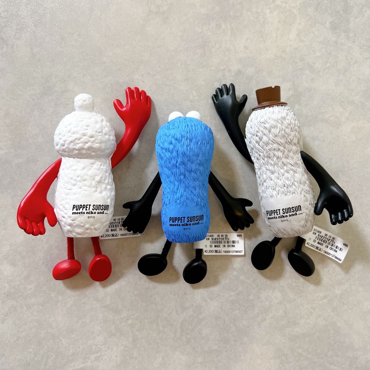 新品 niko and 【パペットスンスン】コラボお座りオブジェ｜Yahoo