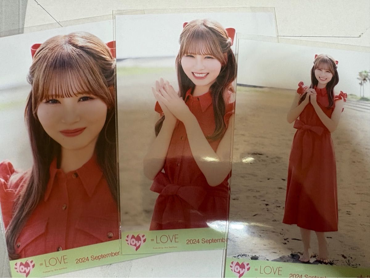 ペ*ノ様 =LOVE イコラブ 大場花菜 生写真 海とレモンティー ② MV衣装