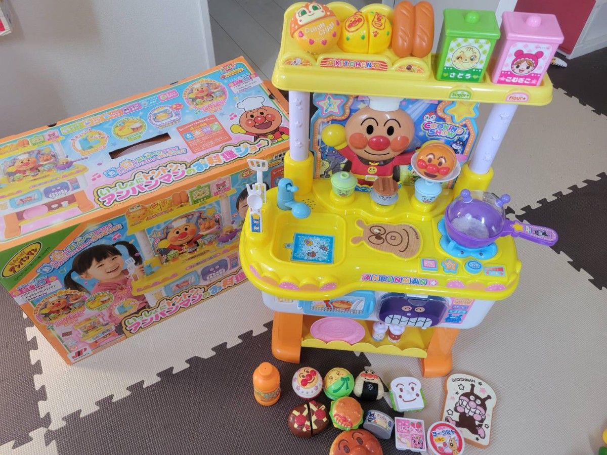 アンパンマン お料理ショー キッチンセット まとめ売り 知育玩具