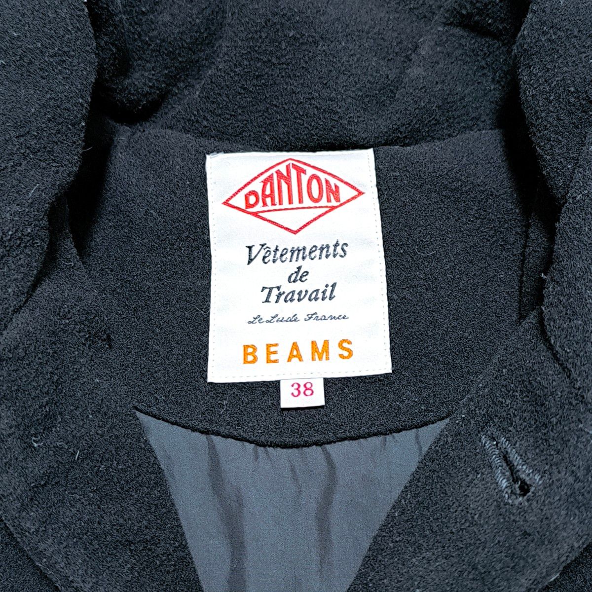 DANTON ダントン beams 別注 ウールモッサ ダウンジャケット 38