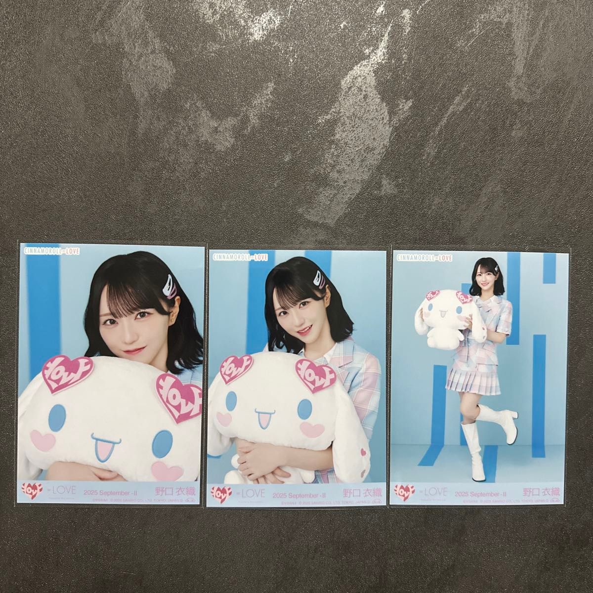 イコラブ 野口衣織 シナモン シナモロール 生写真 ＝LOVE コンプ