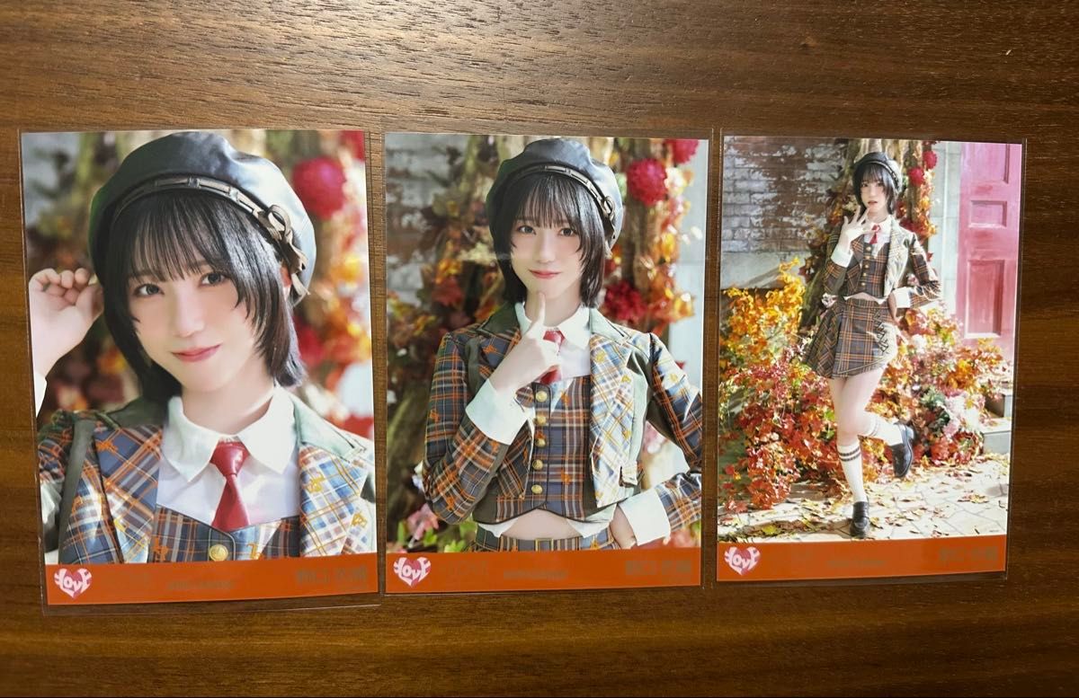 イコラブ ＝LOVE 野口衣織 生写真 ラブソングに襲われる 歌唱衣装