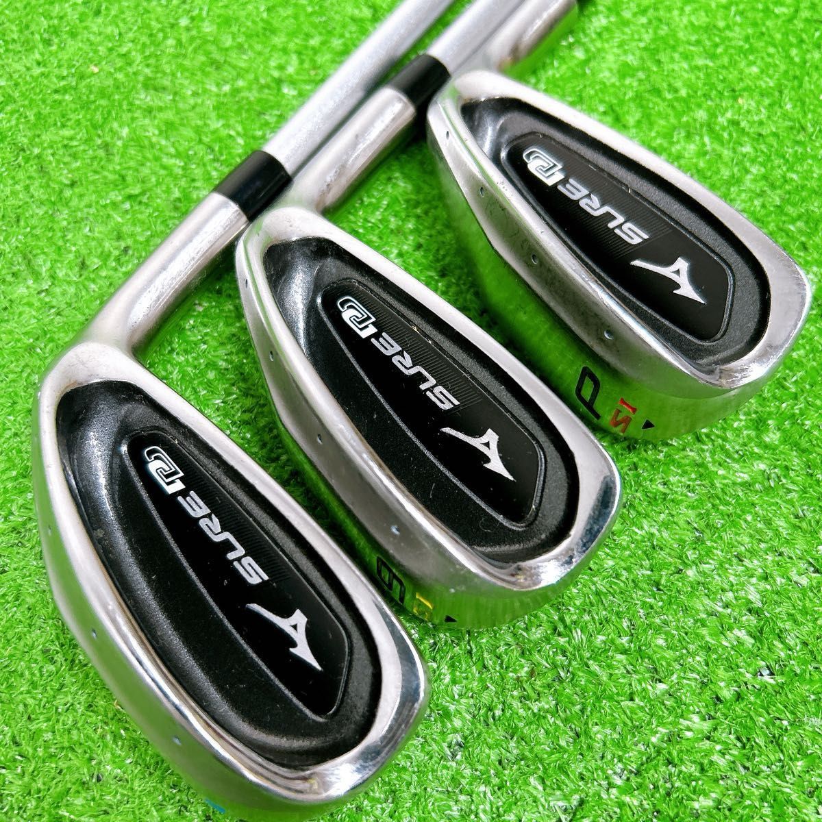 ミズノ SURE DD SI アイアン 3本 89P EXSAR R カーボン MIZUNO ゴルフ