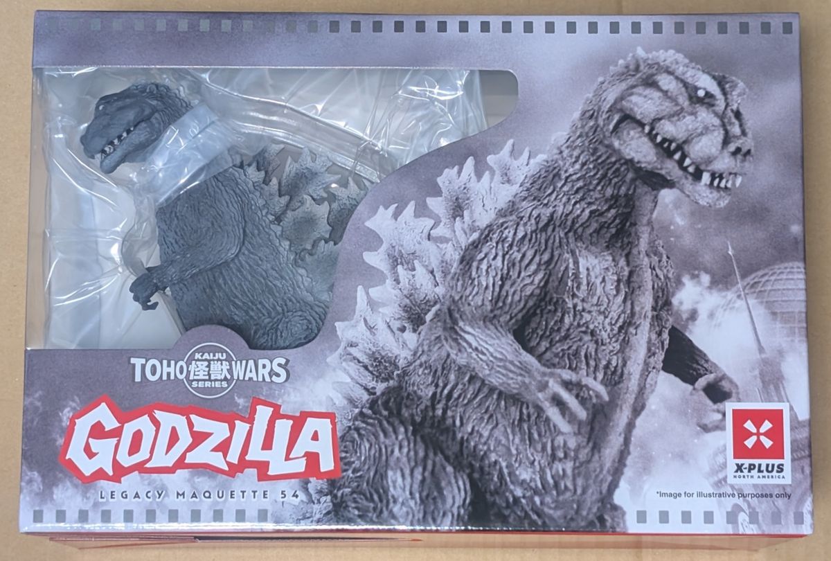 エクスプラス ゴジラ 1954 雛形 東宝怪獣大戦争シリーズ フィギュア X
