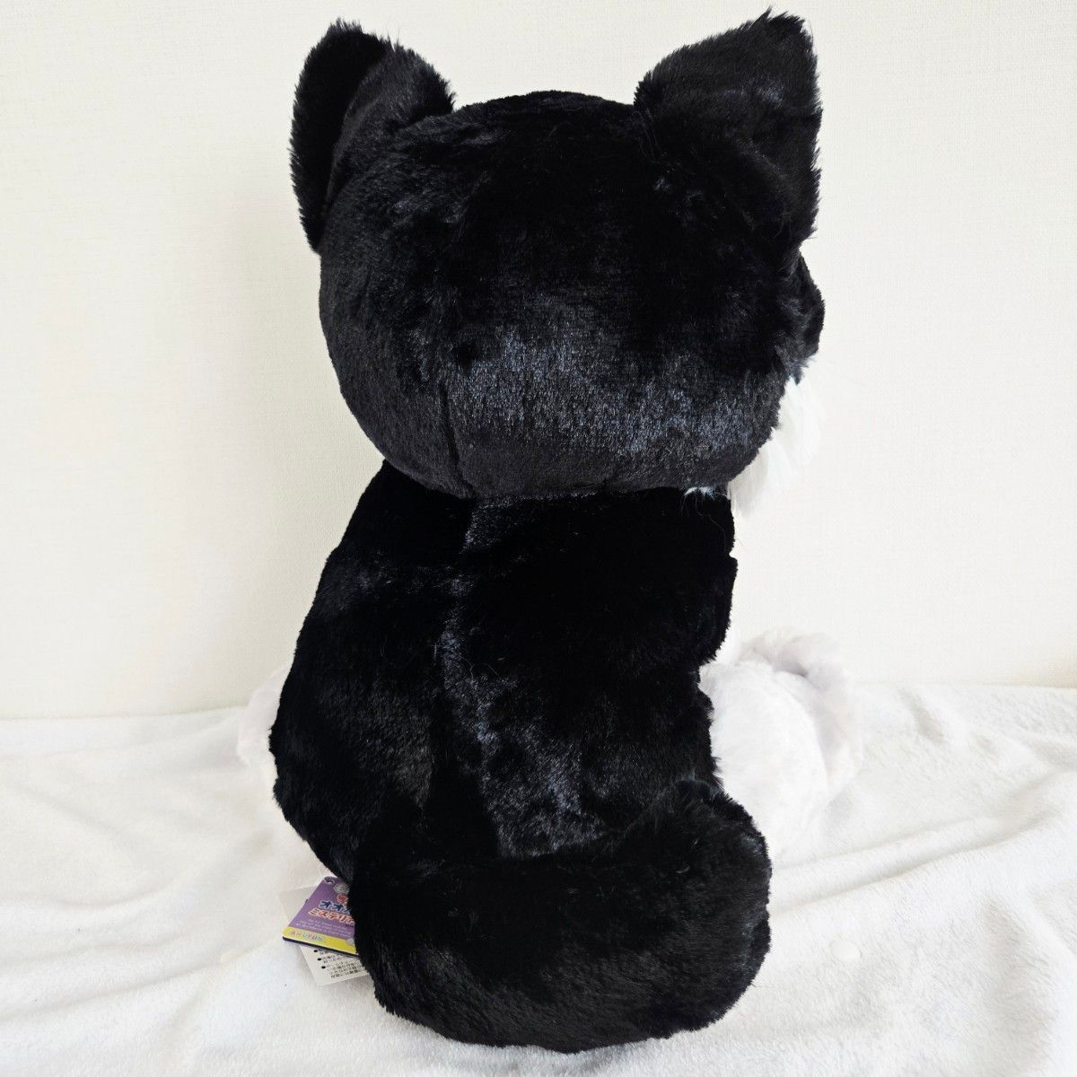 もふっとオオカミ ミステリアス ウルトラBIGぬいぐるみ ルガー 黒