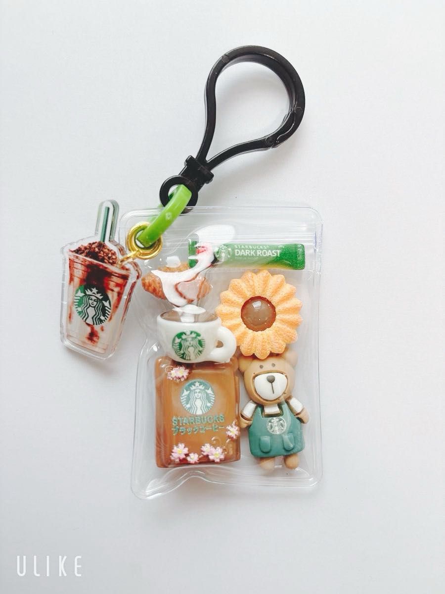 ガチャ詰めポーチ風 カフェ気分スタバ417 キャンディバック