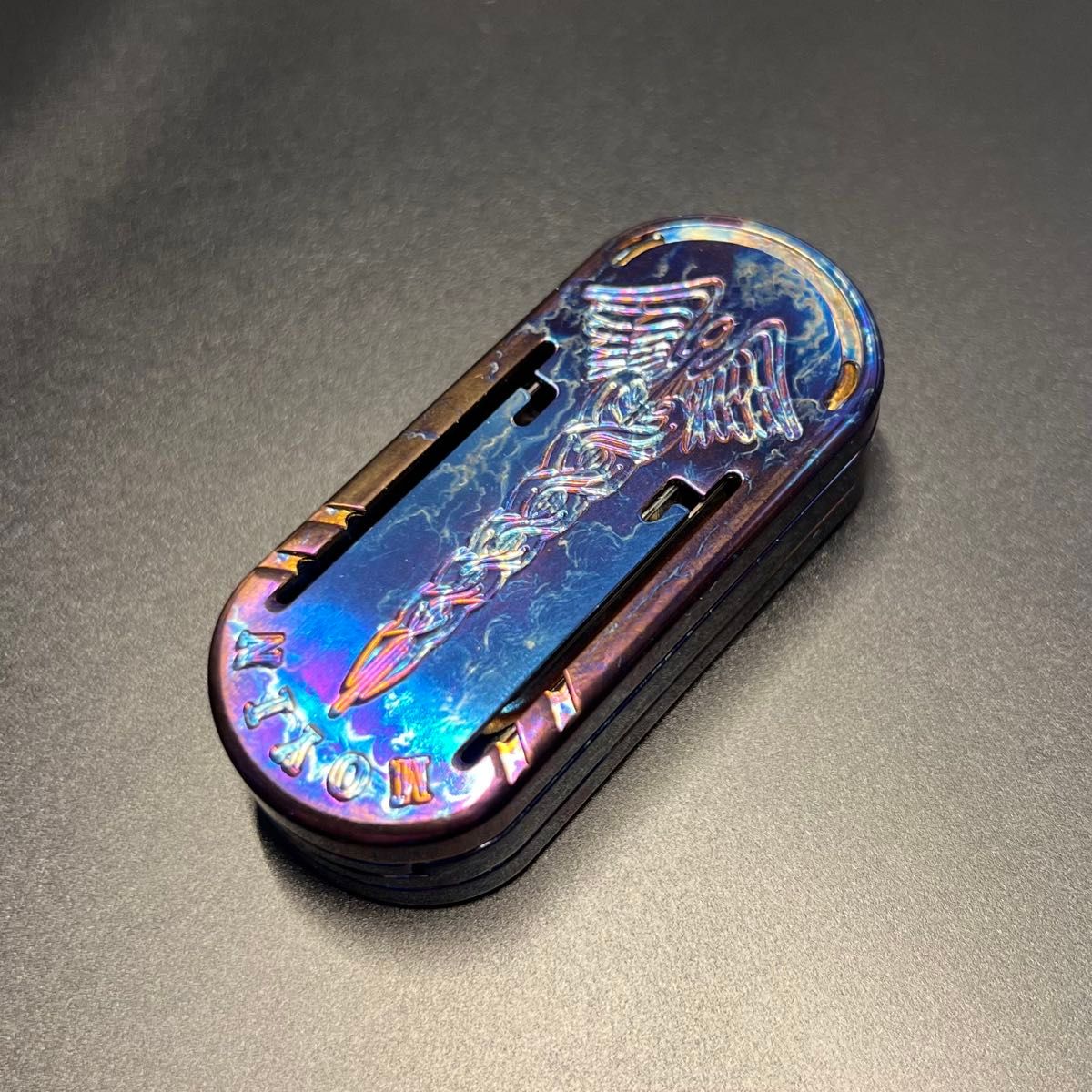 正規品」ZD Scepter 音叉EDCフィジェットトイ 双音叉入り チタン製