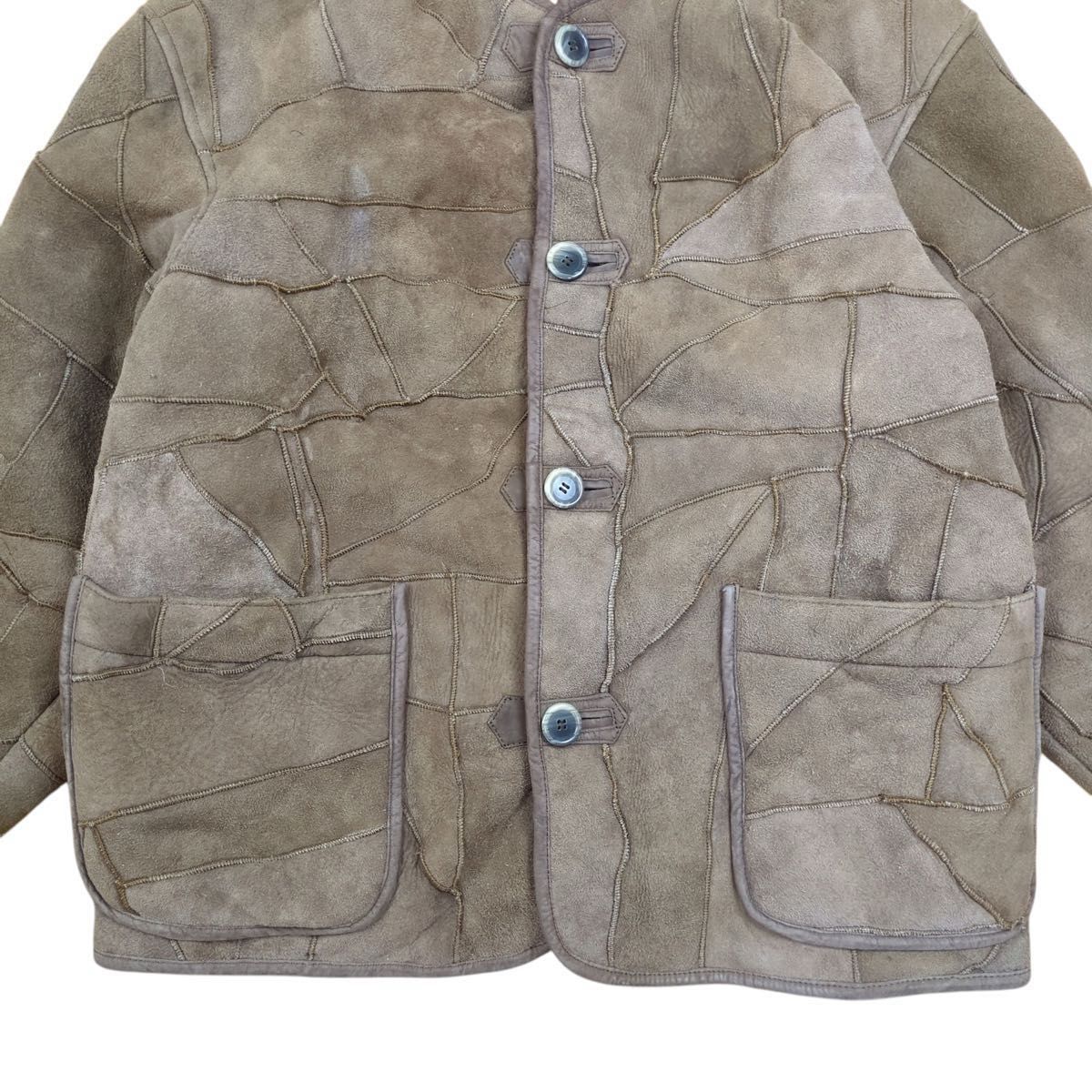 HAI SPORTING GEAR ISSEY MIYAKE イッセイミヤケ ムートン レザー