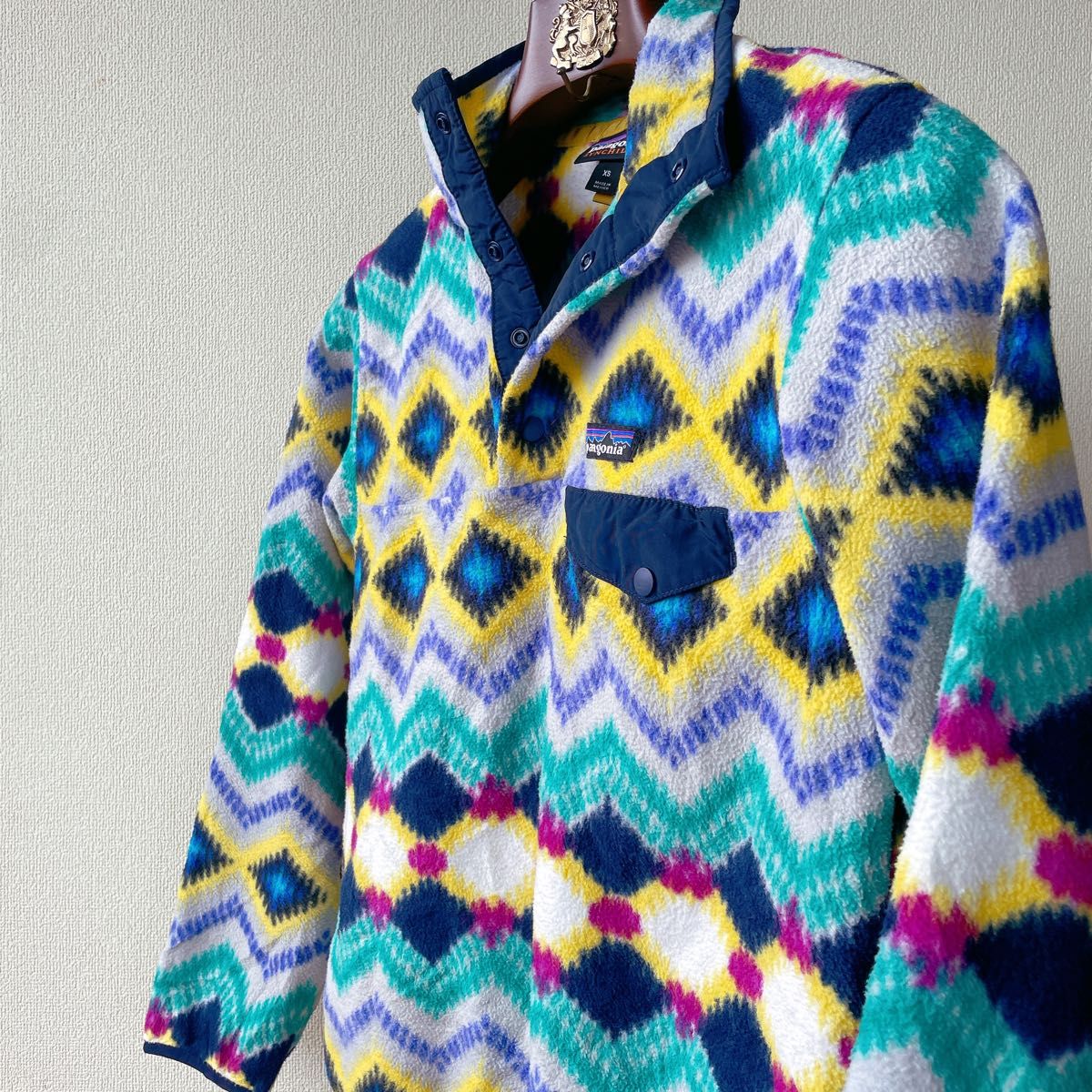 00s Patagonia パタゴニア シンチラ スナップT フリース XS ネイティブ
