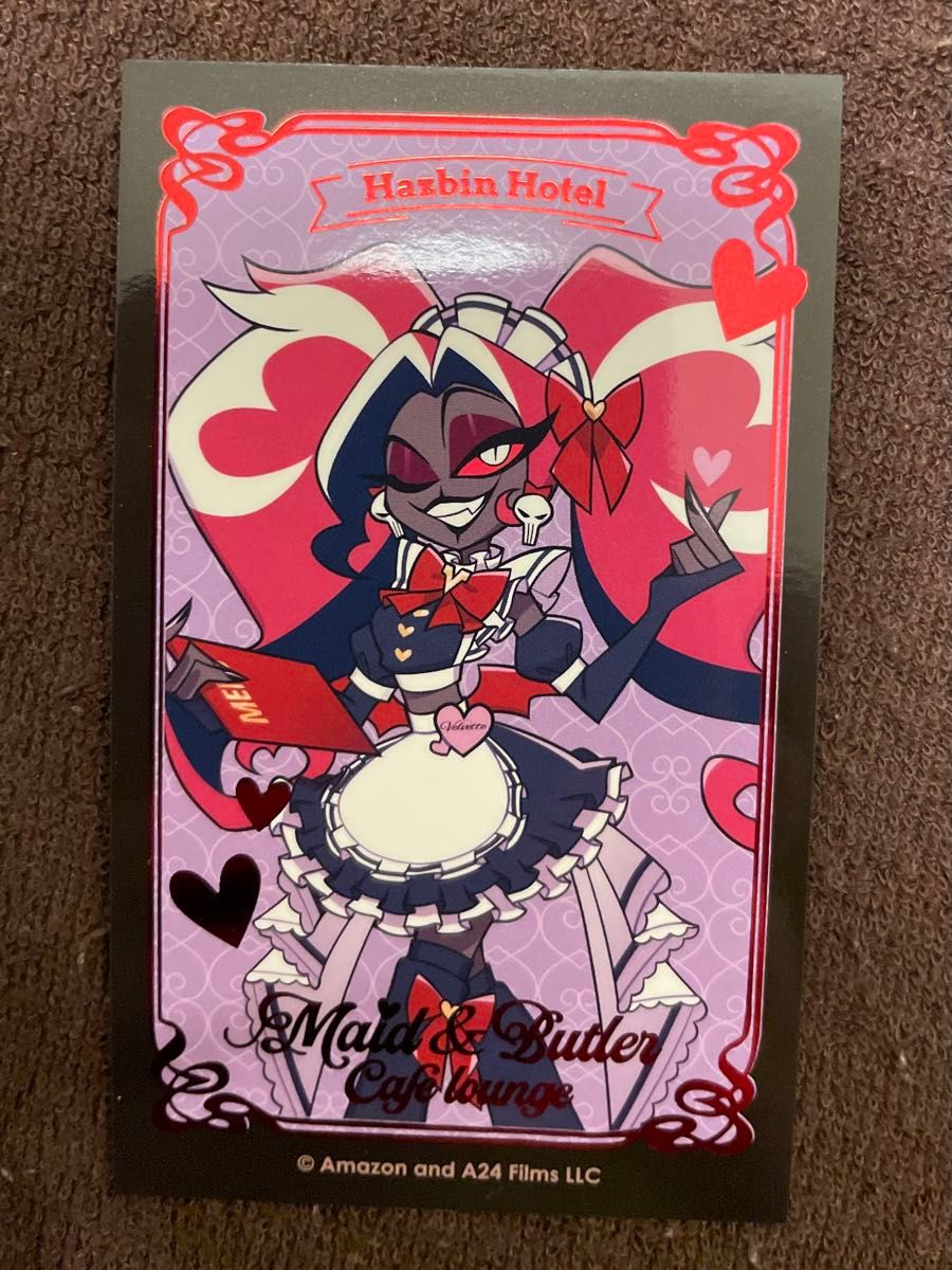 ハズビンホテル アニメイトカフェ 箔押しカード ヴェルヴェット｜Yahoo