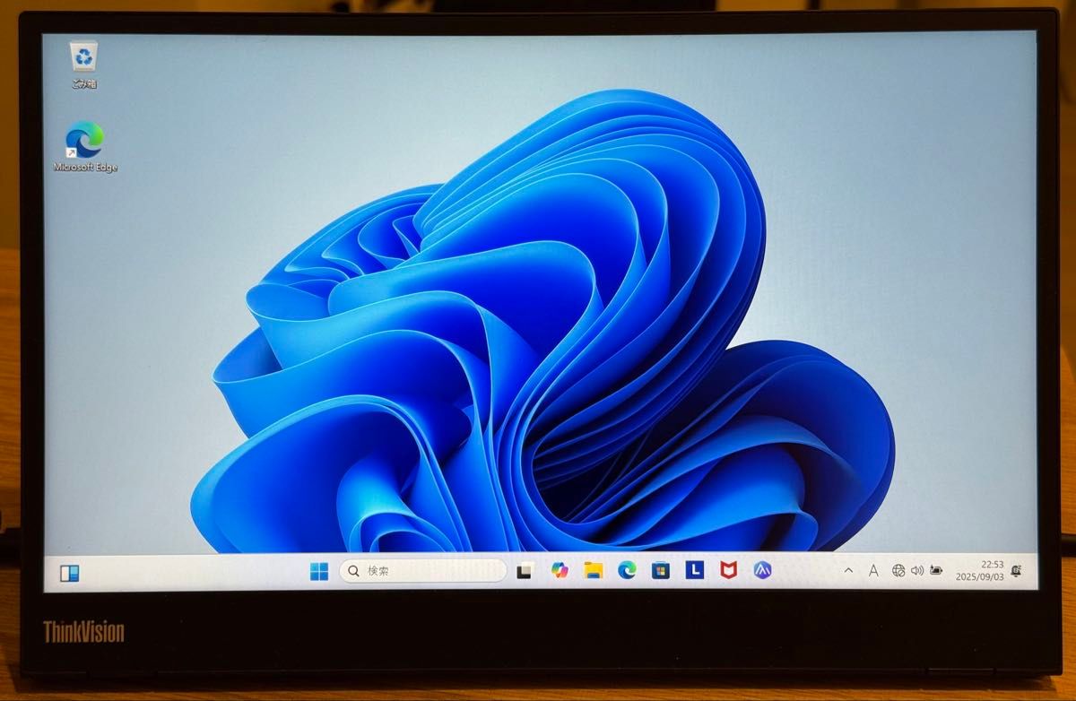 レノボ Lenovo ThinkVision M14 モバイルディスプレイ｜Yahoo!フリマ