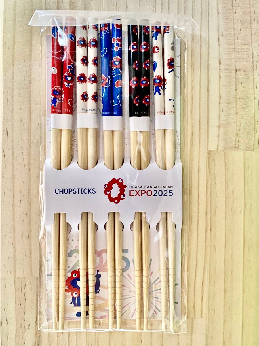 箸 5膳 セット EXPO 2025 大阪関西万博限定 ミャクミャク 万博｜Yahoo