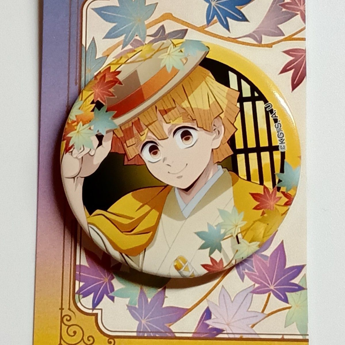 鬼滅の刃 京まふ2025 アニプレックス 缶バッジ 我妻善逸｜Yahoo!フリマ