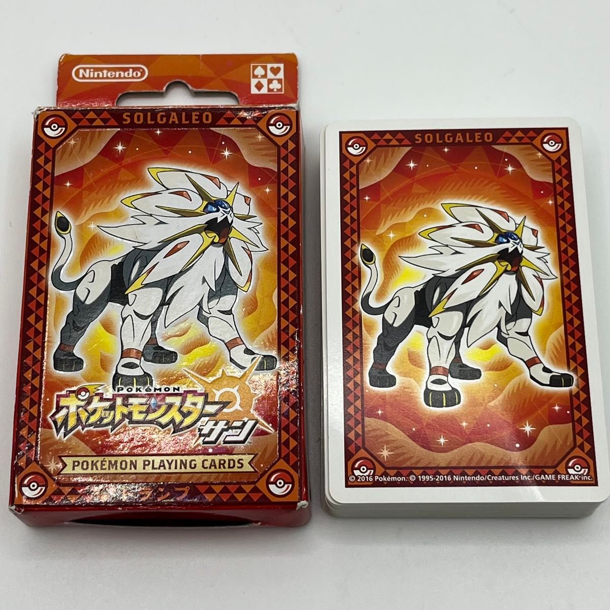 希少】ポケモン トランプ サン ムーン 開封品 使用品 Nintendo