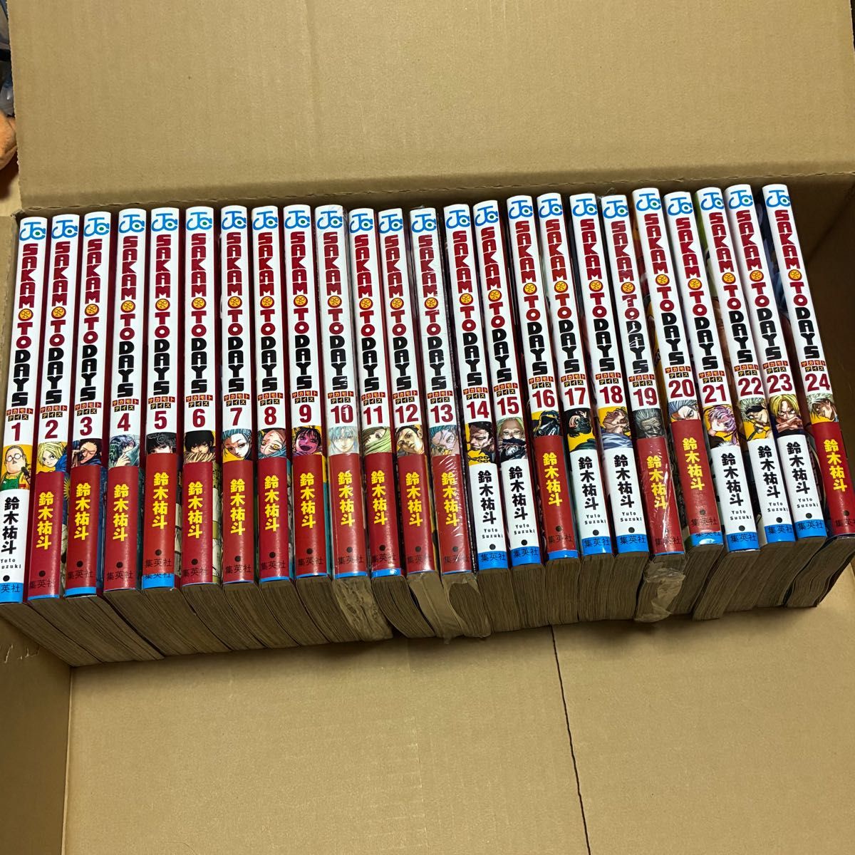 漫画 ほぼ初版 SAKAMOTO DAYS 1巻〜24巻 既刊全巻セット サカモト