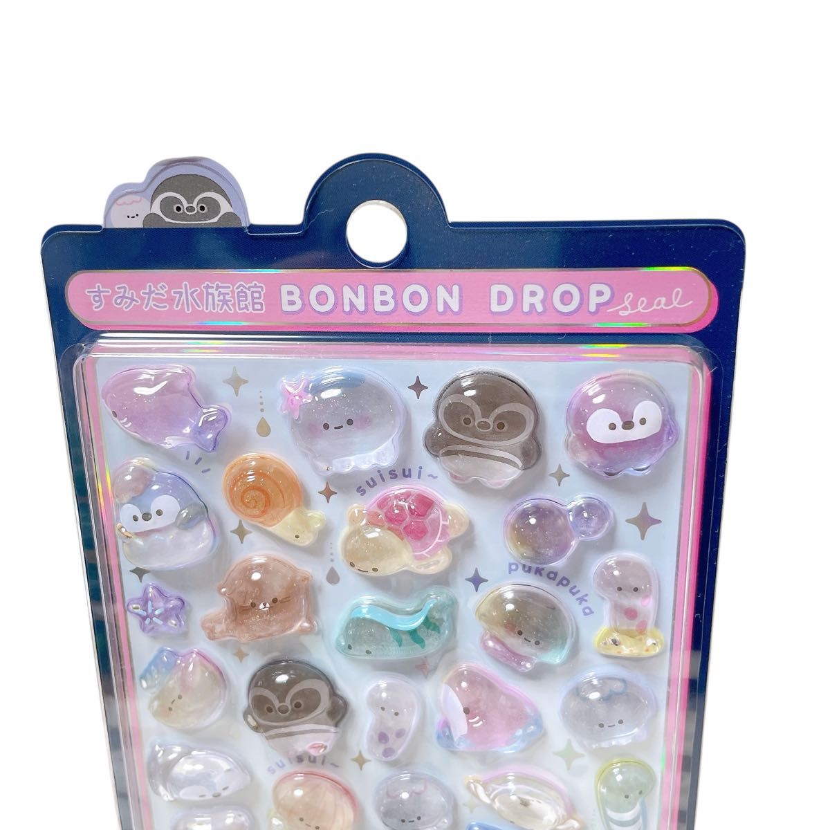 ボンボンドロップ すみだ水族館 限定 シール シール帳 ドロップシール