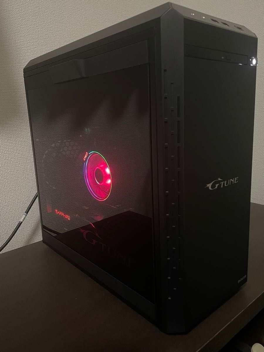 ゲーミングPC Ryzen5 5500/RX5700xt/メモリ16GB/m 2ssd512GB/windows11