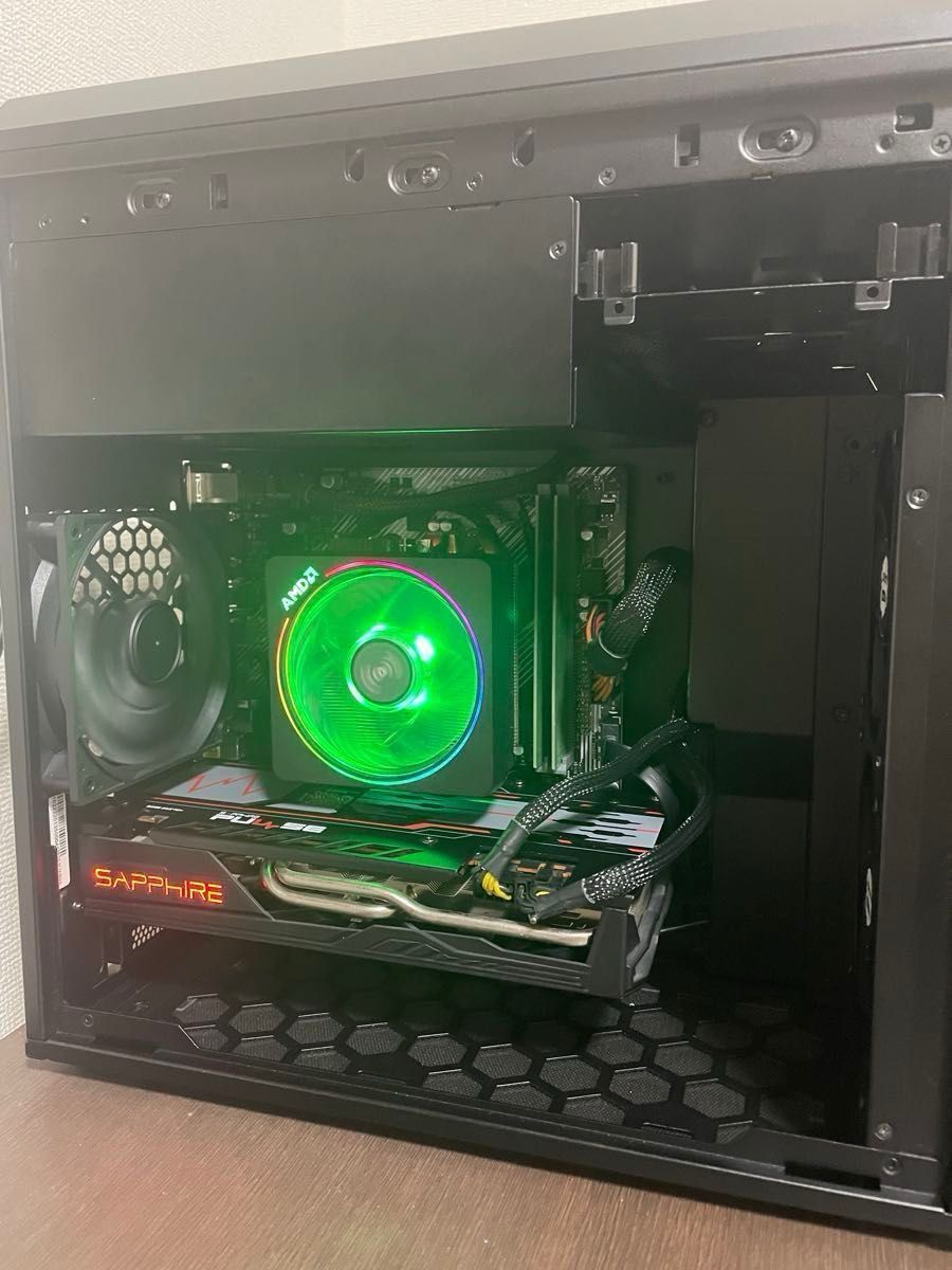 ゲーミングPC Ryzen5 5500/RX5700xt/メモリ16GB/m 2ssd512GB/windows11
