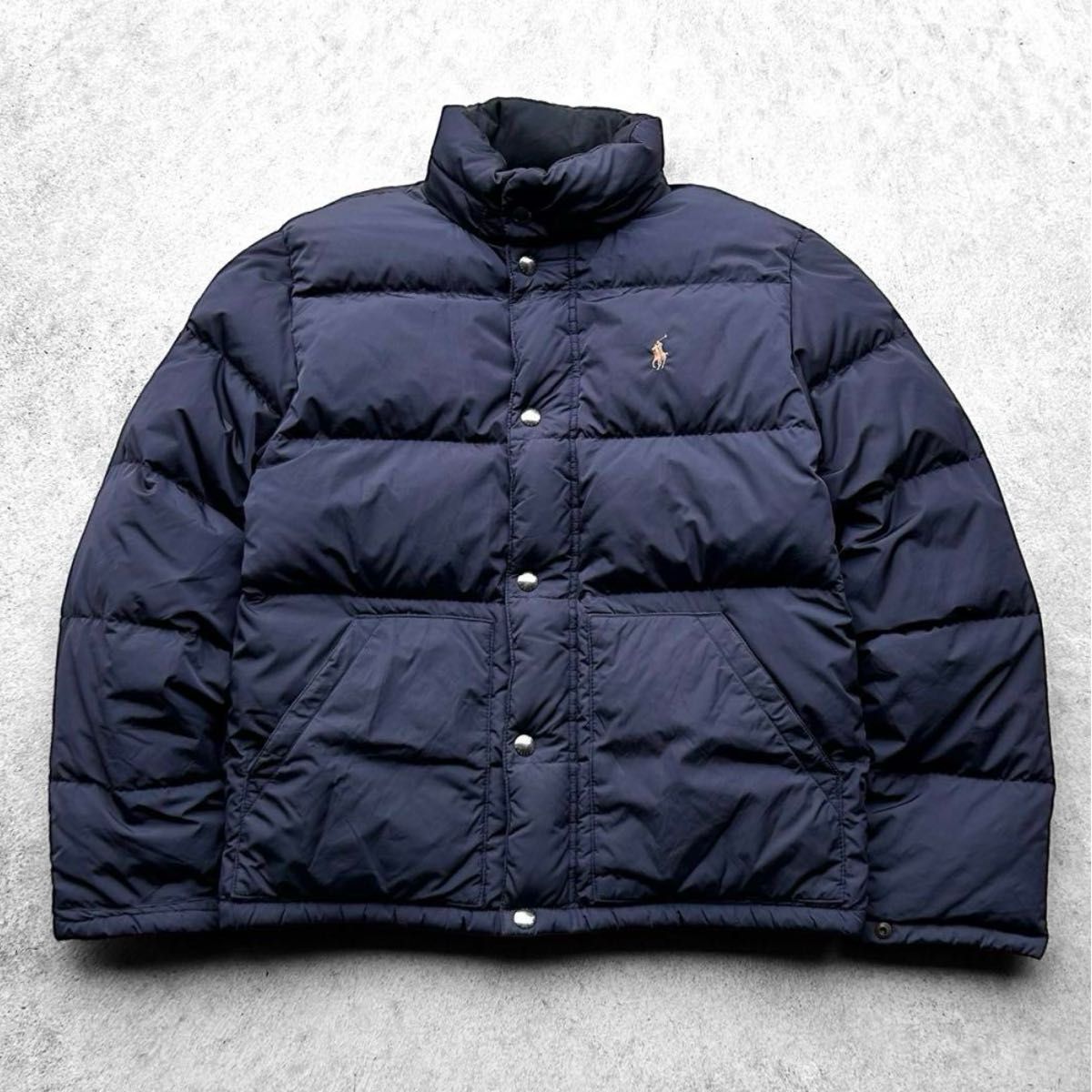 古着 90s vintage Polo Ralph Lauren ラルフローレン 刺繍ロゴ 肉厚