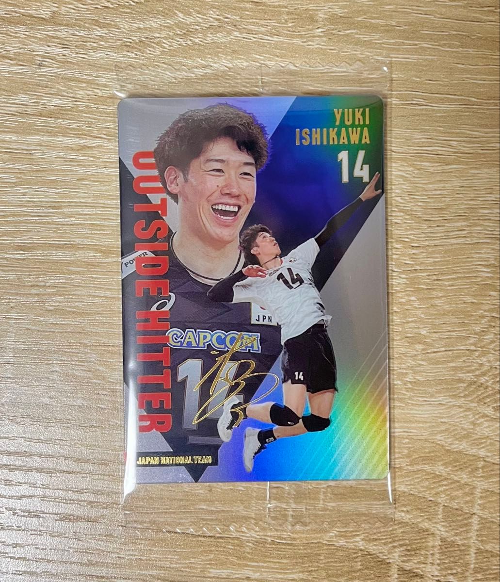 JAPAN NATIONAL VOLLEYBALL TEAM カード 日本代表 男子バレーボール