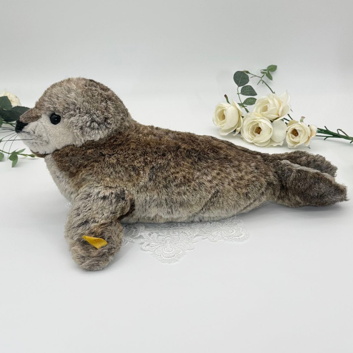 送料無料 シュタイフ Robby Seal 45cm アザラシのロビー/海豹/リアル