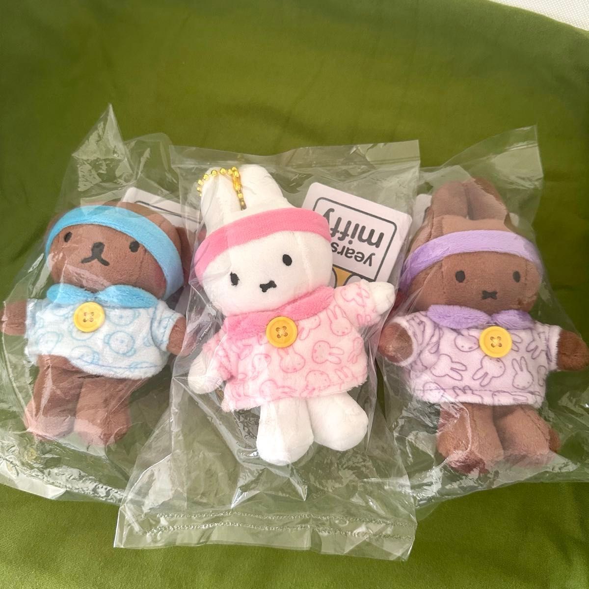 新品未開封 タイ限定 3点セット ミッフィー パジャマ 70th キー