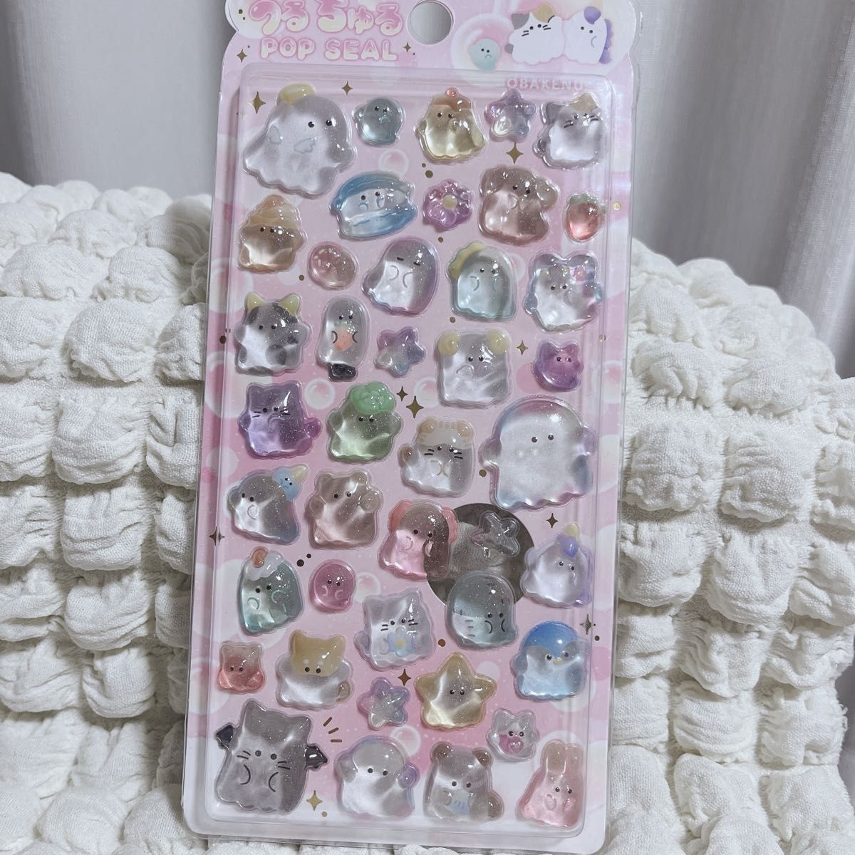 うるちゅる ポップシール オバケーヌ ボンボンドロップシール｜Yahoo