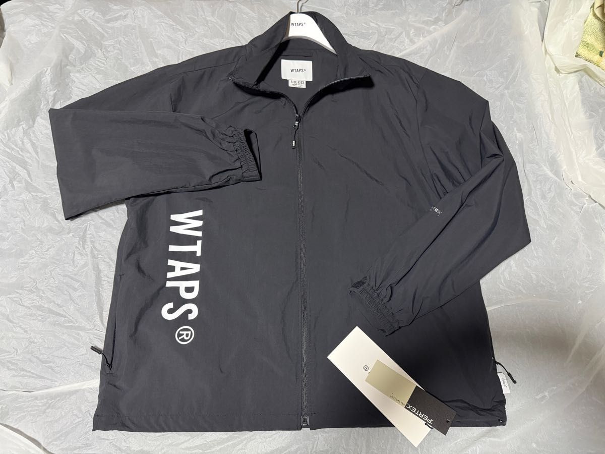WTAPS 25AW TRACK / JACKET / NYLON TUSSAH PERTEX BLACK L(03)｜Yahoo