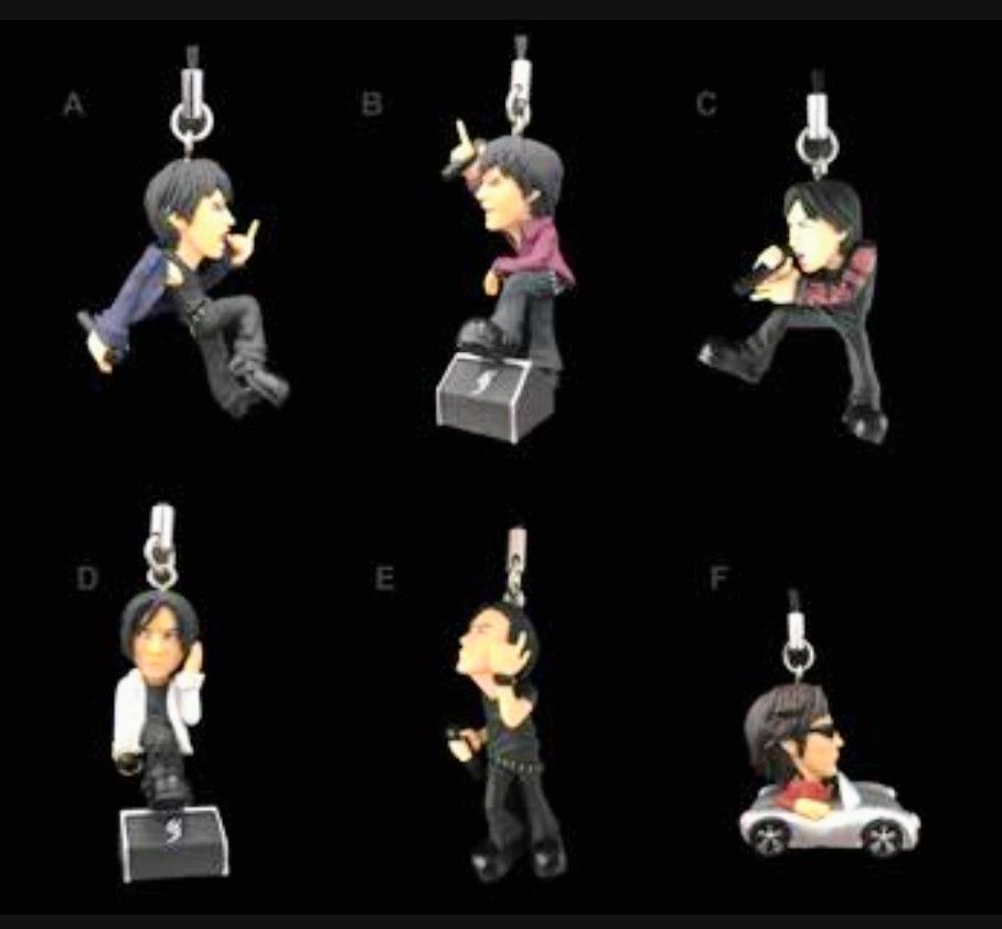 氷室京介 LAST GIGS ツアーグッズ ヒムロックン フィギュアストラップ