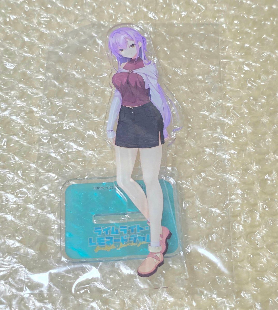 ライムライト・レモネードジャム アクスタ 茶園那優花 ゆずソフト