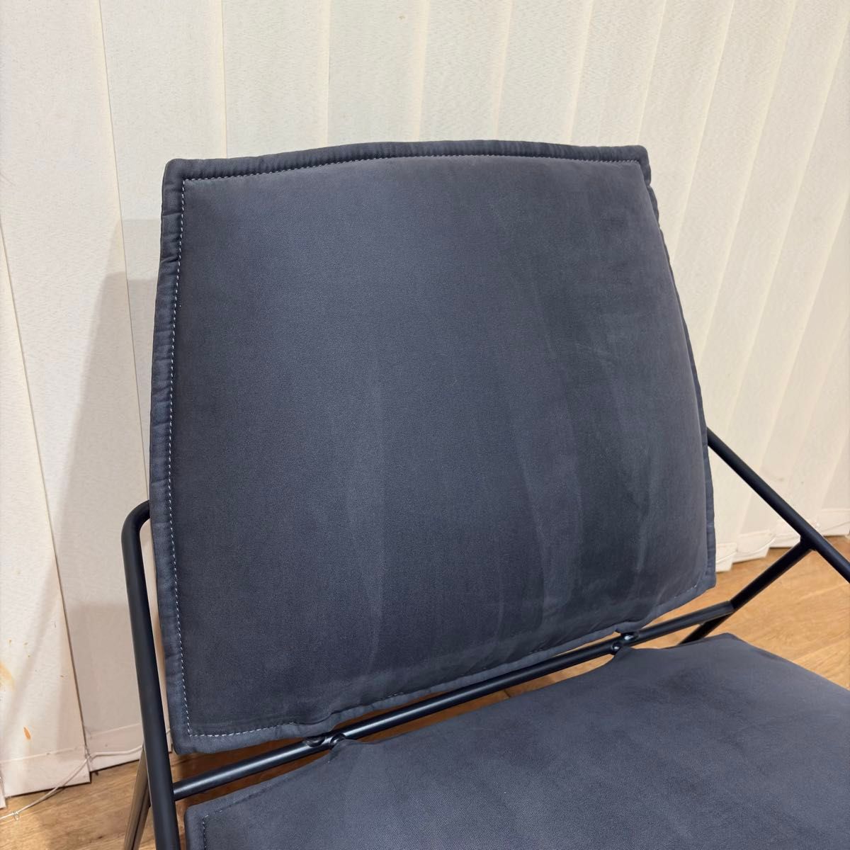 廃盤】IKEA イケア VILLSTAD チェア シングルソファ 限定品 1人掛け 黒