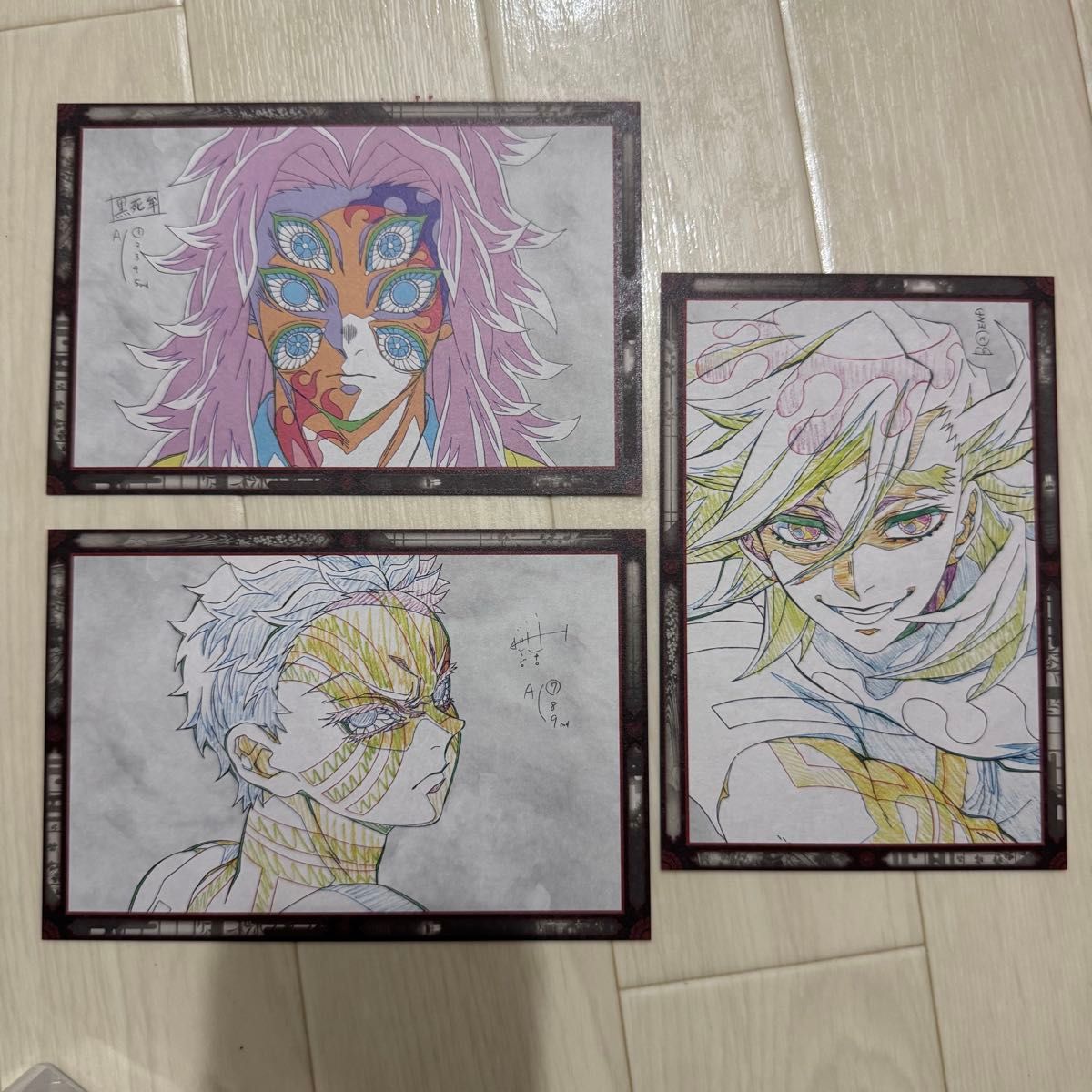 鬼滅の刃 ポストカード ufotable 原画ポストカード お楽しみくじ