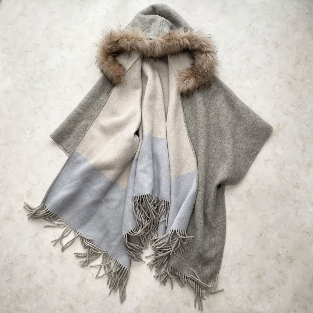 GRACE CONTINENTAL グレースコンチネンタル ポンチョ ストール