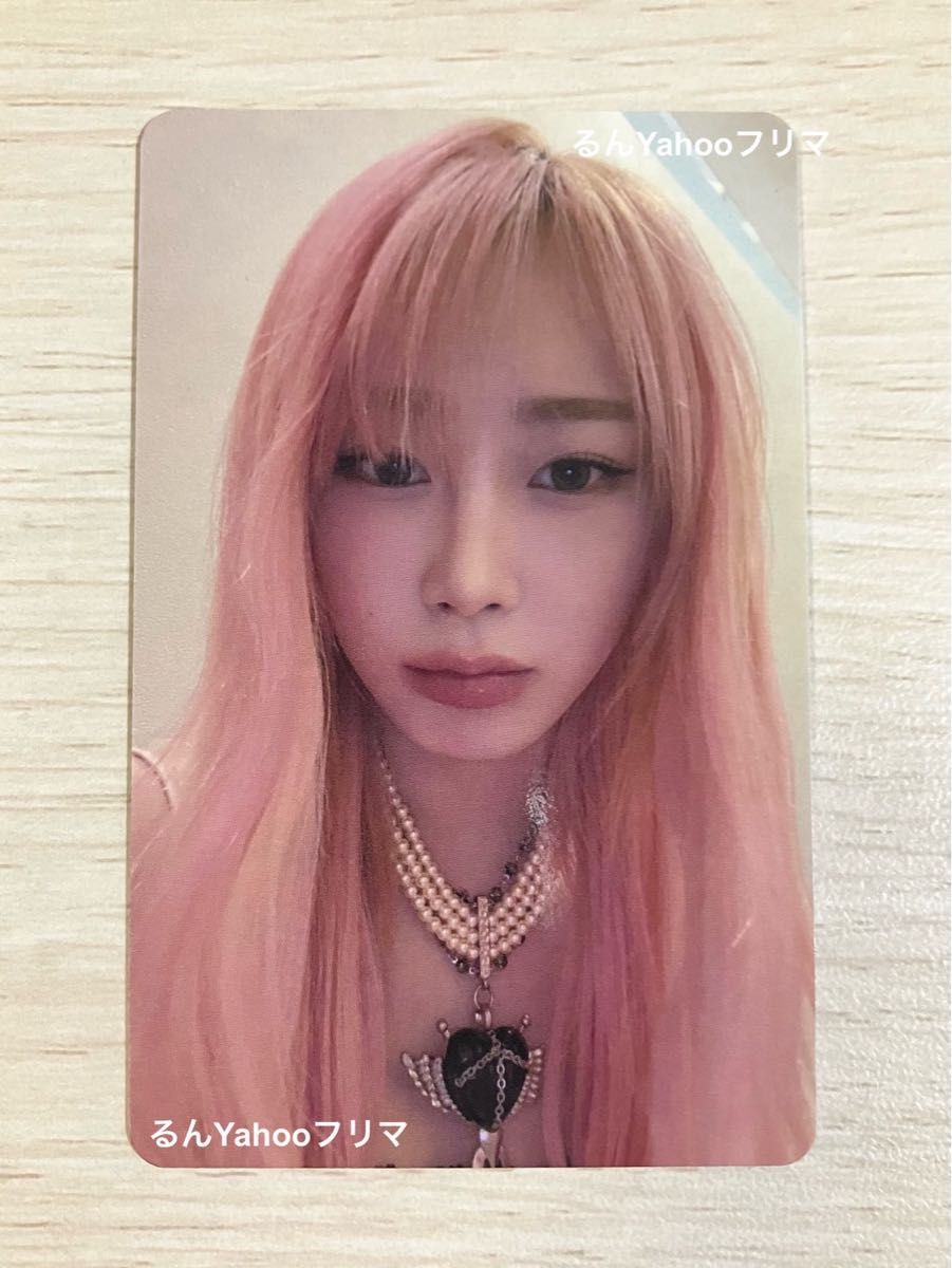 aespa ジゼル トレカ ポップアップ MD ラキドロ 10万ウォン以上 aespa